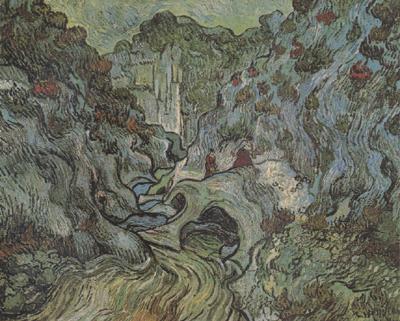 Vincent Van Gogh Les Peiroulets Ravine (nn04) France oil painting art